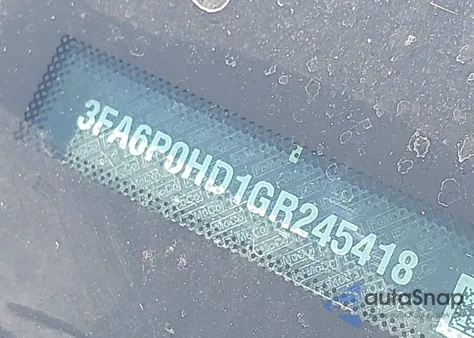 2016 Ford Fusion Se из США, поврежденный, VIN 3FA6P0HD1GR245418